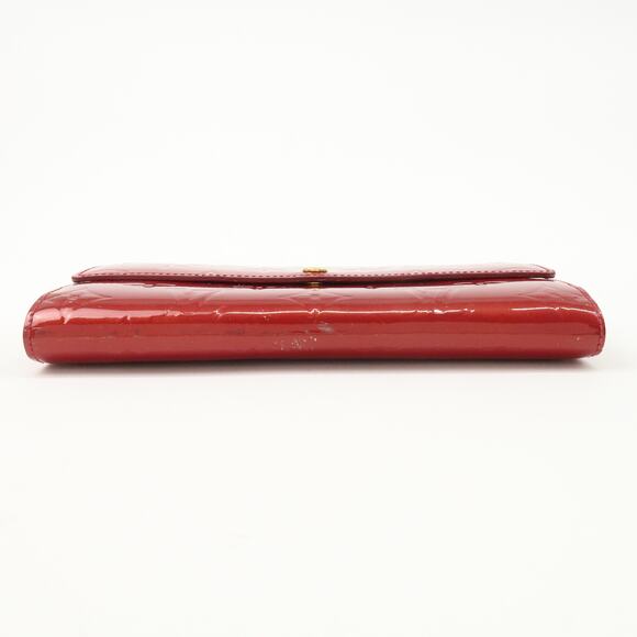 💎✨BEAUTIFUL✨💎AUTHENTIC LV Vernis Portefeuille Sarah Wallet Rose Indien - Picture 2 of 10